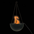 Hanging Flame Lamp